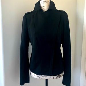 COPY - Ann Taylor black  short  zip coat .